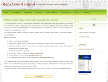 Tablet Screenshot of ghanamedj.org